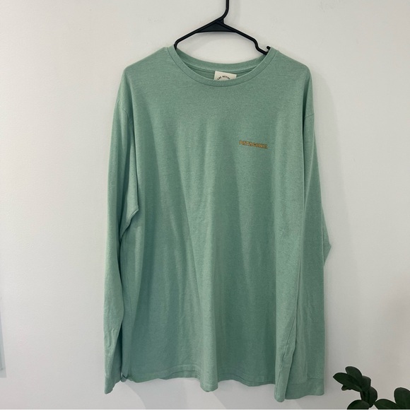 Patagonia Summit Road Seafoam Green Long-sleeve Graphic T-shirt | Mens XXL - Picture 2 of 12
